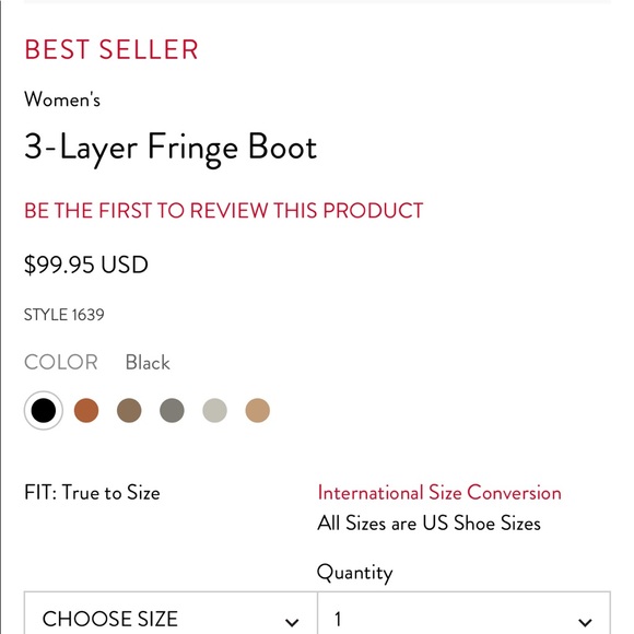 moccasin boots size 7 - Picture 6 of 6